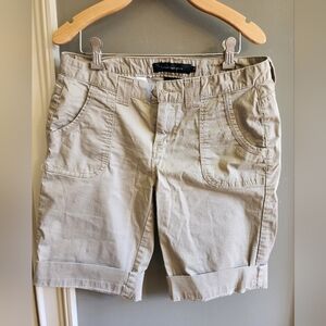 Calvin Klein Women's Shorts Adjustable Length Beige Size 4